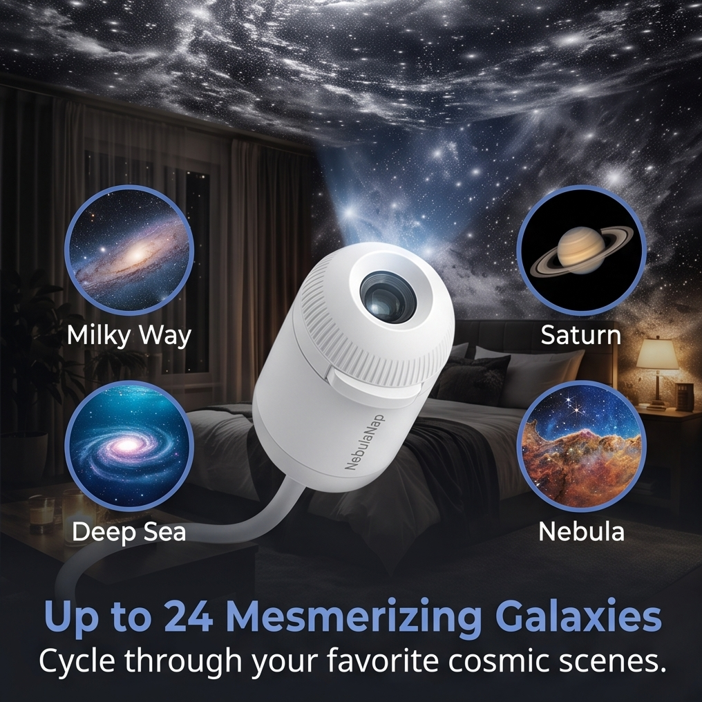 NebulaNap™ 2-in-1 Galaxy Projector